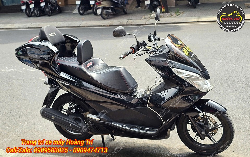 Thùng sau tựa lưng PCX kiểu Indonesia